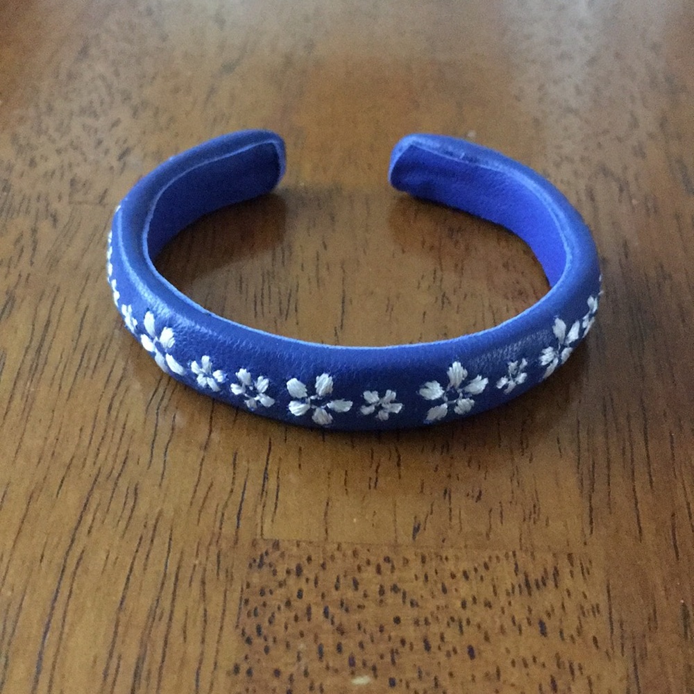 Moroccan Lambskin Embroidered Bracelet